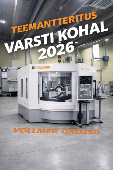 Vollmer QXD250 teemantterituspink Vollmer QXD250 teemantinstrumentide terituspink CNC terituses